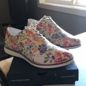Cole Haan Floral Print Shoes